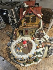 Christmas village fiber for sale  Suffolk