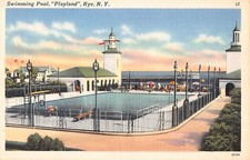RYE, WESTCHESTER COUNTY, NY ~ PISCINA PLAYLAND, Pub. TICHNOR ~ DÉCADA DE 1930 comprar usado RYE, WESTCHESTER COUNTY, NY ~ PISCINA PLAYLAND, Pub. TICHNOR ~ DÉCADA DE 1930 comprar usado  Enviando para Brazil