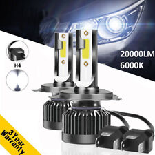 110W 20000LM H4 Hi/Lo LED Ampoule Voiture Feux Lampe Kit Phare Blanc 6000K comprar usado  Enviando para Brazil