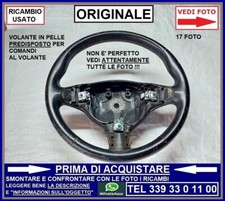 Volante sterzo pelle usato  Carrara