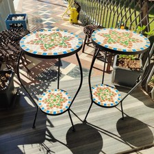 Coppia portavasi ferro usato Coppia portavasi ferro usato  Rosa