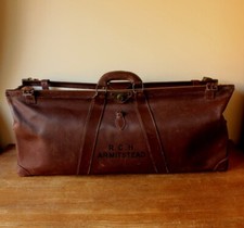Antique leather lilywhites for sale  BATH