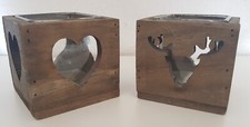 Dekoration teelichthalter kerz gebraucht kaufen  Leer (Ostfriesland)