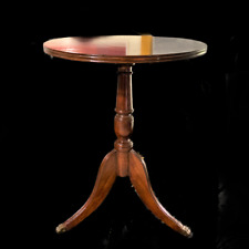 Solid mahogany round for sale  Tampa