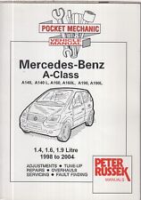Usado, MANUAL DE REPARO MERCEDES BENZ A CLASS A140 A140L A160 A160L A190 A190L 1998-2004 comprar usado  Enviando para Brazil