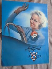 Matford f92a brochure d'occasion  Expédié en Belgium
