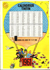 Calendrier tintin d'occasion  Villecresnes