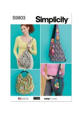 Simplicity 9803 bags for sale  NOTTINGHAM