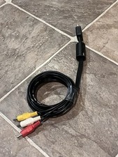 Cabo de áudio e vídeo RCA composto oficial Sony PlayStation PS1 PS2 PS3 AV fabricante de equipamento original comprar usado  Enviando para Brazil