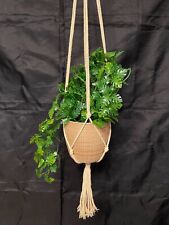 Macrame plant hanger for sale  BRIDLINGTON