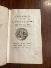 Favole teatrali del usato  Villanova del Ghebbo