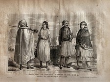 Gravure algerie arabe d'occasion  Descartes