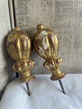 Funiais dourados antigos, espirais de madeira, resgate de castelo comprar usado  Enviando para Brazil