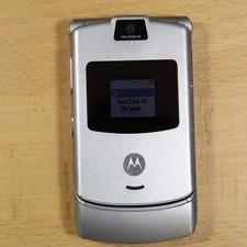 Celular Vintage Motorola RAZR V3 Prata Cingular Usado Bom #121 comprar usado  Enviando para Brazil
