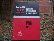 Lucas spare parts for sale Lucas spare parts for sale  NOTTINGHAM