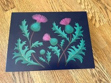 Empty thistle biscuit for sale  SUTTON