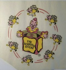 Vintage 1970’s The Romper Room Programa de TV Infantil Palhaço Ferro na Transferência, usado comprar usado  Enviando para Brazil