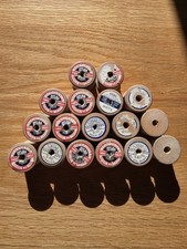 wooden bobbins reels spool for sale  BRIGHTON