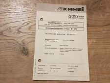 Abe tüv gutachten gebraucht kaufen  Wiesmoor