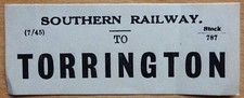 Southern railway luggage for sale  MARKET DRAYTON