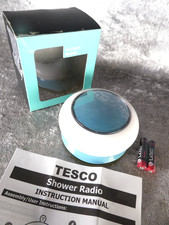 Tesco shower radio for sale  ABERDARE