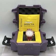 Usado, Invicta 39mm WR 100M Chrono Pink Pro Driver relógio feminino aço inoxidável, novo com etiquetas comprar usado  Enviando para Brazil