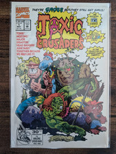 Toxic crusaders comic for sale  LARBERT