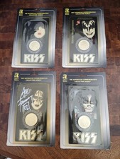 1997 KISS Official World Tour Liberty Conjunto de Moedas de Prata Perfeito Série de Colecionador comprar usado  Enviando para Brazil