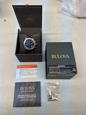 Bulova diamond men for sale  Carpinteria