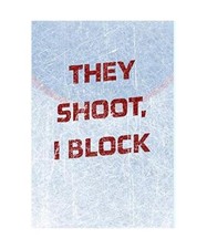 Goalie hockey notizbuch gebraucht kaufen  Trebbin