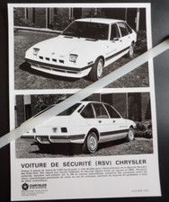 Photo presse chrysler d'occasion  France