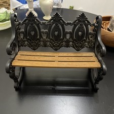 Black brown bench for sale  North Richland Hills