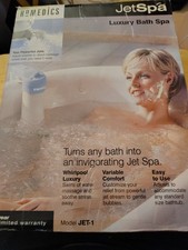 Novo HoMedics JET-1 JetSpa Portátil Luxo Banheira de Hidromassagem Spa para Banheira Doméstica, usado comprar usado  Enviando para Brazil