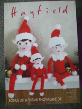 Christmas knitting pattern for sale  DERBY