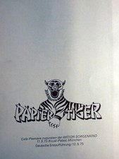 Papier tiger presseheft gebraucht kaufen  Ahlen-Vorhelm