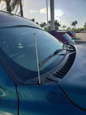 Mastro de antena de aço inoxidável 9" rádio AM/FM para Chevrolet Tahoe 1992-2006, usado comprar usado  Enviando para Brazil