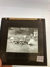 Slide fotográfico com tampa de vidro Magic Lantern 31/4” x 31/4”, por volta de 1930’s [nº 22], usado comprar usado  Enviando para Brazil