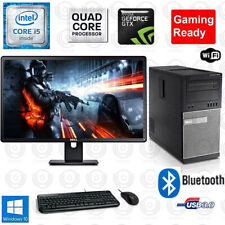 Fortnite Gta Cod Para Jogos Computador Pc Desktop Core i5 Wifi televisão britânica Pacote De Monitor 8GB comprar usado  Enviando para Brazil