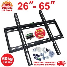 Suporte de parede para TV FINO PARA 26 30 32 40 42 50 65 POLEGADAS PLANO 3D LCD LED PLASMA comprar usado  Enviando para Brazil