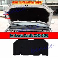 Novo Protetor Térmico Almofada Isolante Tampa do Motor Para Toyota Corolla 2003-2008 comprar usado  Enviando para Brazil