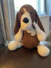 Hand knitted basset for sale  PRENTON