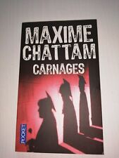 Livre carnages maxime d'occasion  Abbeville