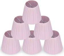 6pcs small lampshades for sale  ARUNDEL