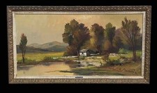 Framed large art for sale  Prospect