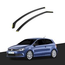 Defletores de vento VW Polo MK5 6R/6C 2009-2017 3 portas hatchback 2 peças coloridas comprar usado  Enviando para Brazil