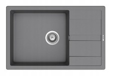 Zlewozmywak Einbeck Schock Ronda Granit szary 780x500 mm na sprzedaż  PL