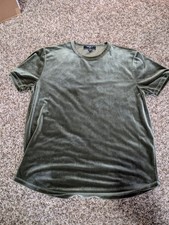 Camiseta Forever 21 masculina gola redonda veludo roxo tamanho grande manga curta comprar usado  Enviando para Brazil