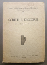 Benito mussolini scritti usato  Arezzo