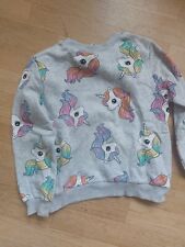 Sweatshirt einhorn 122 gebraucht kaufen  Saarbrücken