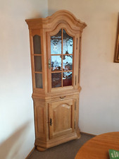 Eckschrank eckvitrine eiche gebraucht kaufen  Hannover